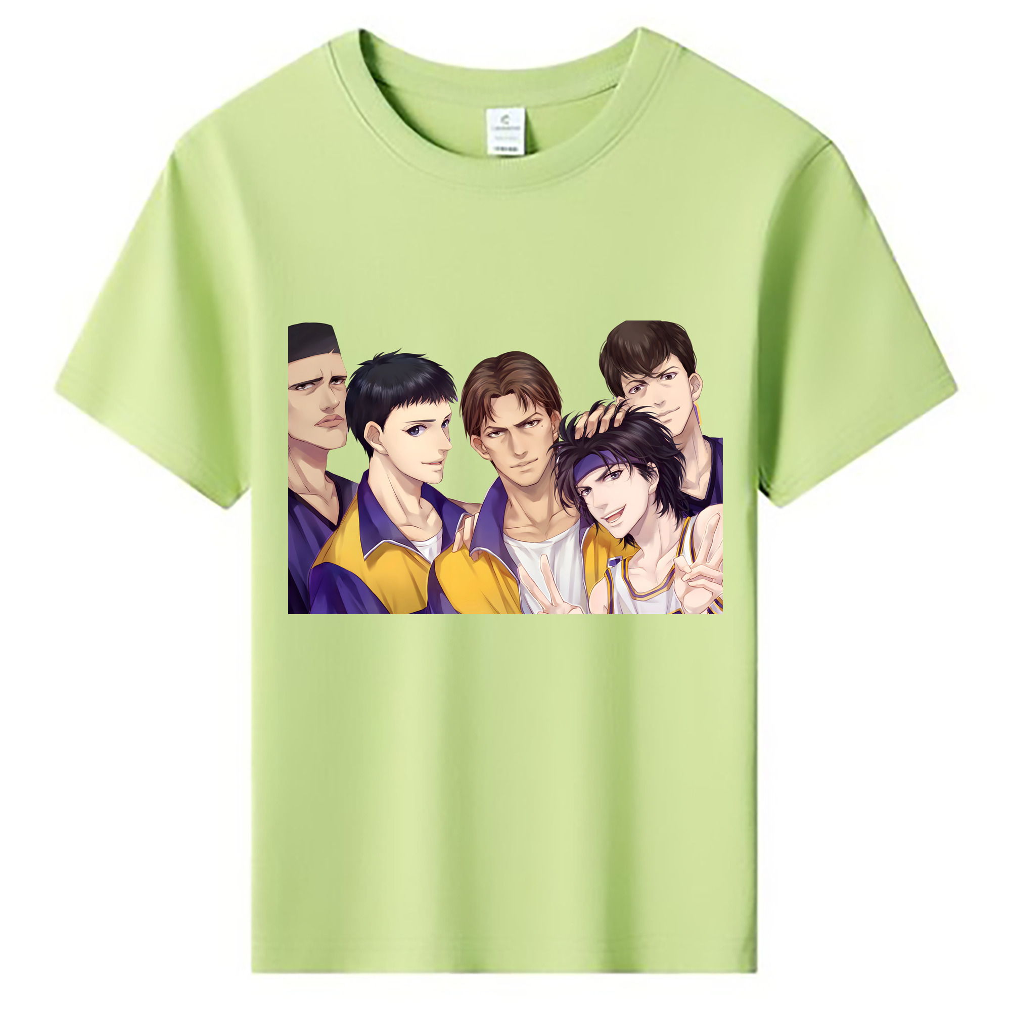 （画像用） SLAM DUNK／スラムダンク 綿100％キッズTシャツ（フロントプリント）